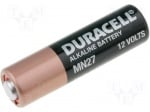 Батерия BAT-27A/DR Батерия: алкална; 27A,8LR50,A27,MN27; 12V; O8x28mm